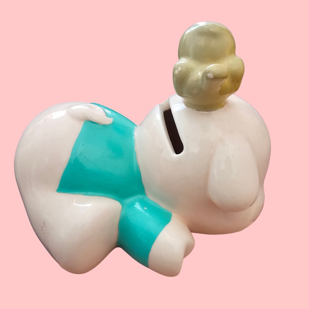 Vintage 1990s Sanrio Pippo Piggy Bank - Picture 3 of 5